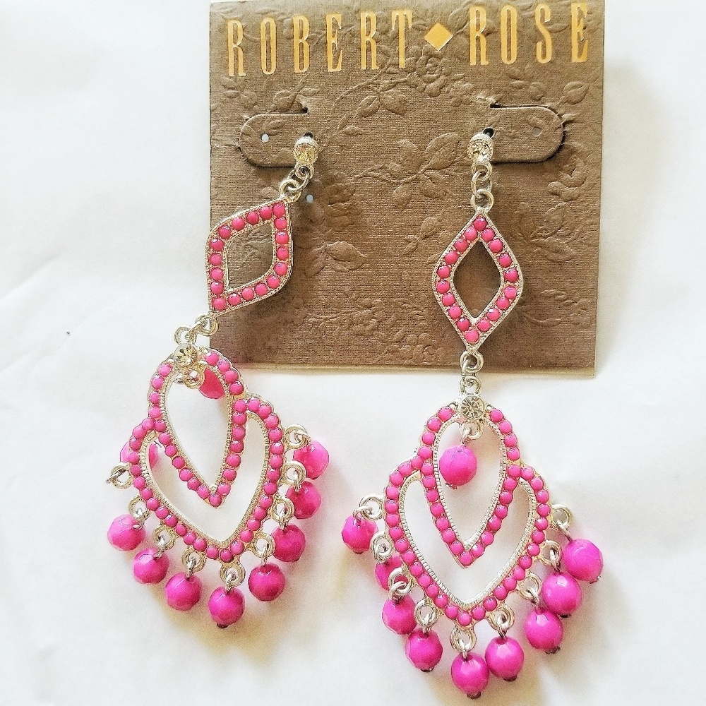 Robert Rose earrings